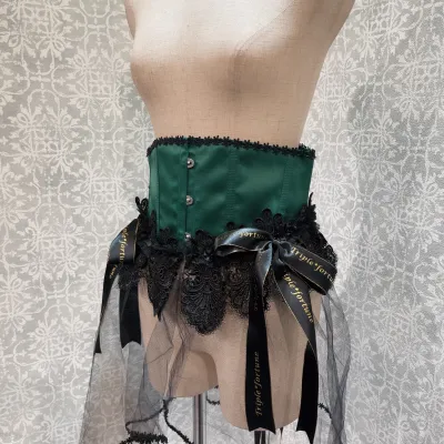 Train corset Green