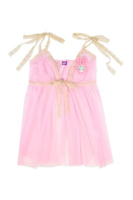 STRAWBERRY JELLYFISH Pink Tulle Camisole Dress ~ Ren x Mad Choco