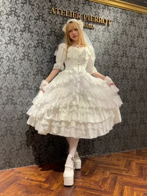 【Vallée lys】Mirage Veil Overskirt