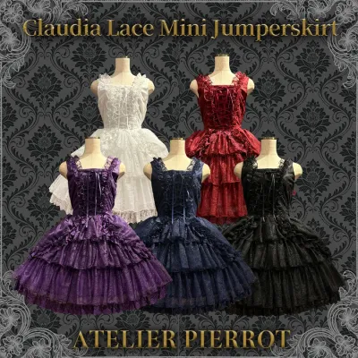 Claudia Lace Mini Jumperskirt