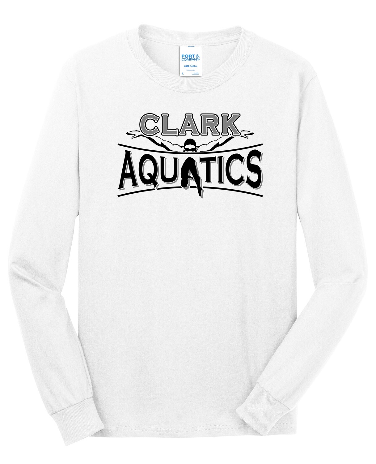 CLARK AQUATICS LONG SLEEVE WHITE - REQUIRED