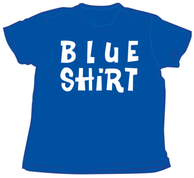 Blue Shirt T-shirt
