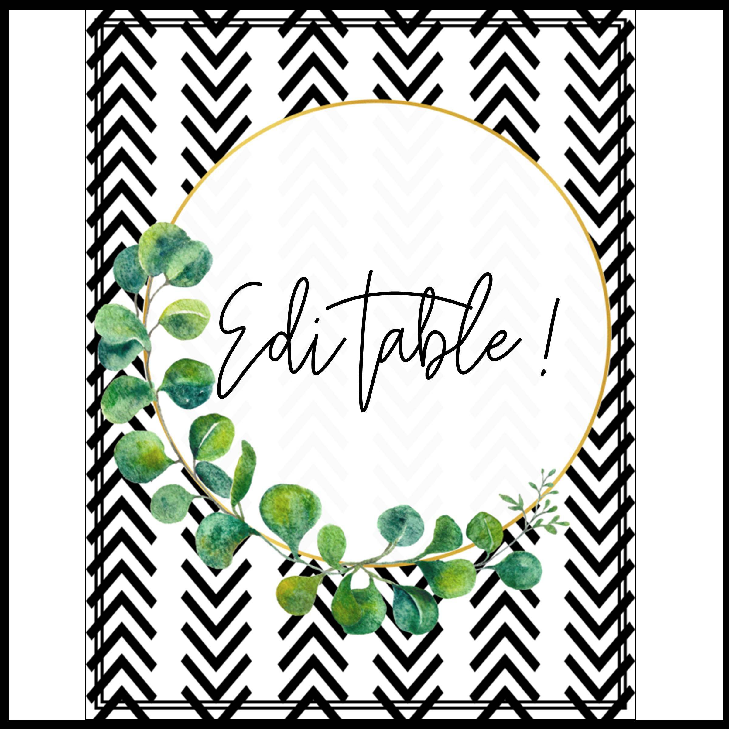 Boho Farmhouse Binder Covers and Spines