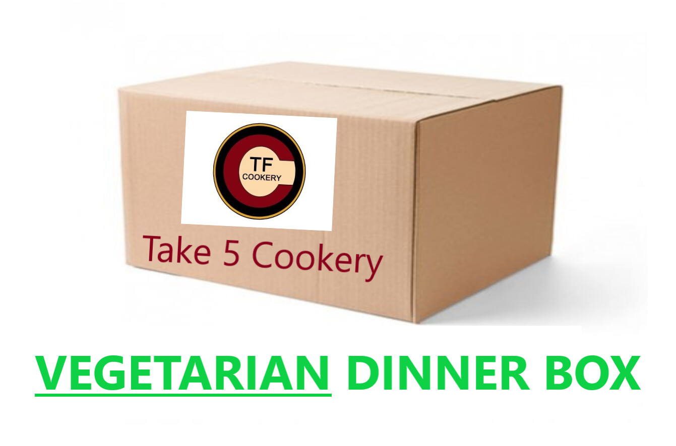 VEGETARIAN STREET TACO DINNER BOX FROM TAKE 5 FOR JANUARY 27th