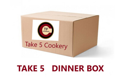 WEDNESDAY DINNER BOXES - DInner before Thanksgiving Box -
FROM TAKE 5