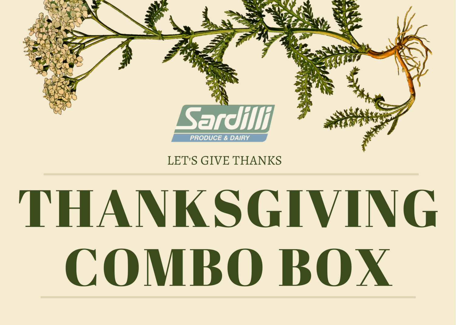 THANKSGIVING COMBO BOX -