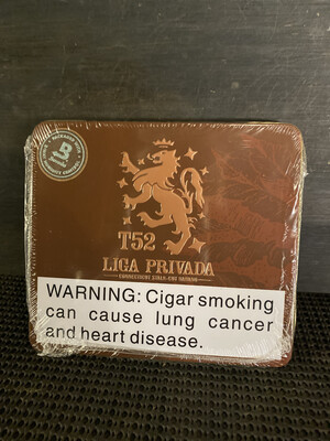 Liga Privada T52 Coronets 4x32 Tin of 10 Cigarillos DDRP