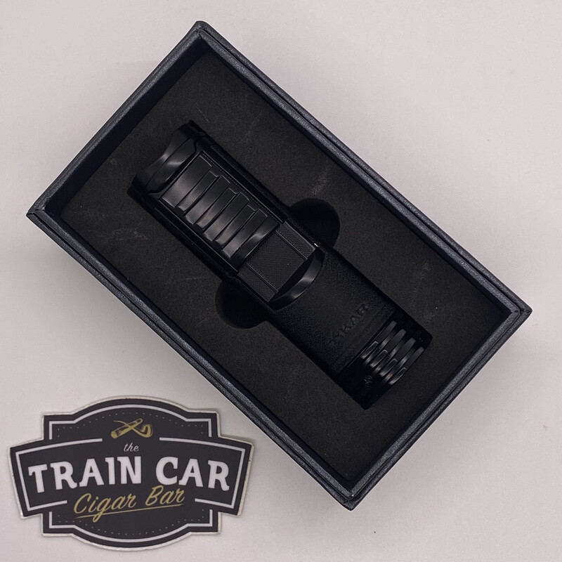 XI-551BK Xikar Tactical 1 Lighter Black &amp; Black