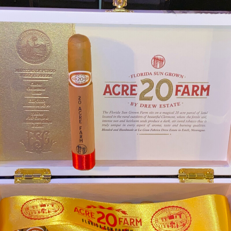 20 Acre Farm Robusto 5-1/4x54, 20’s