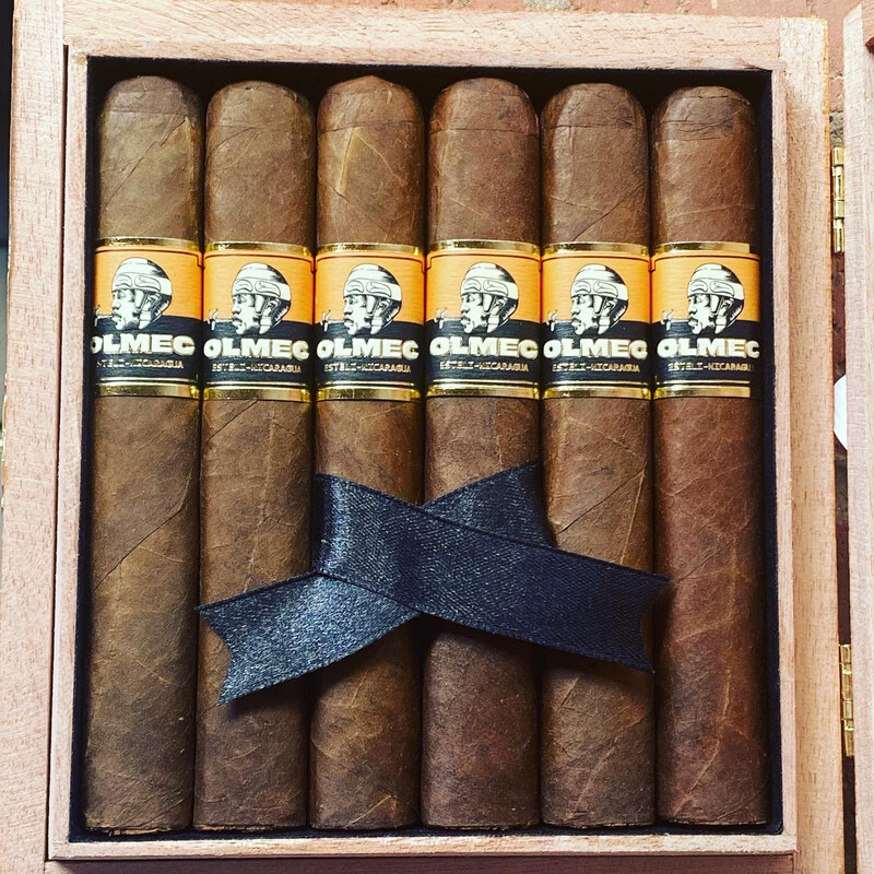 Foundation Olmec Claro Robusto 5x50, 12’s