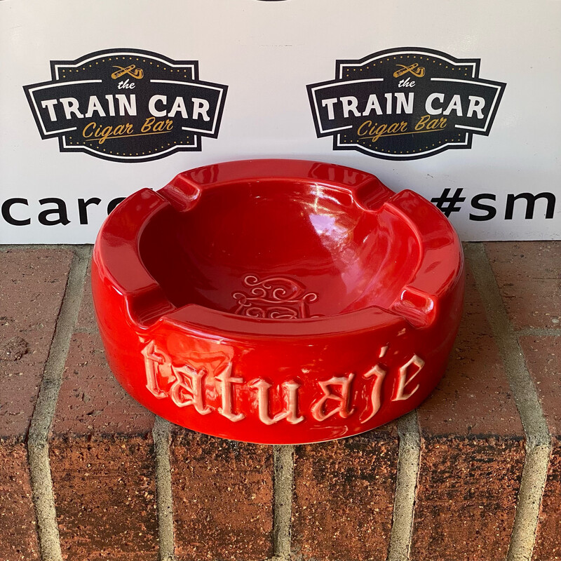 Tatuaje Ceramic Ashtray - RED