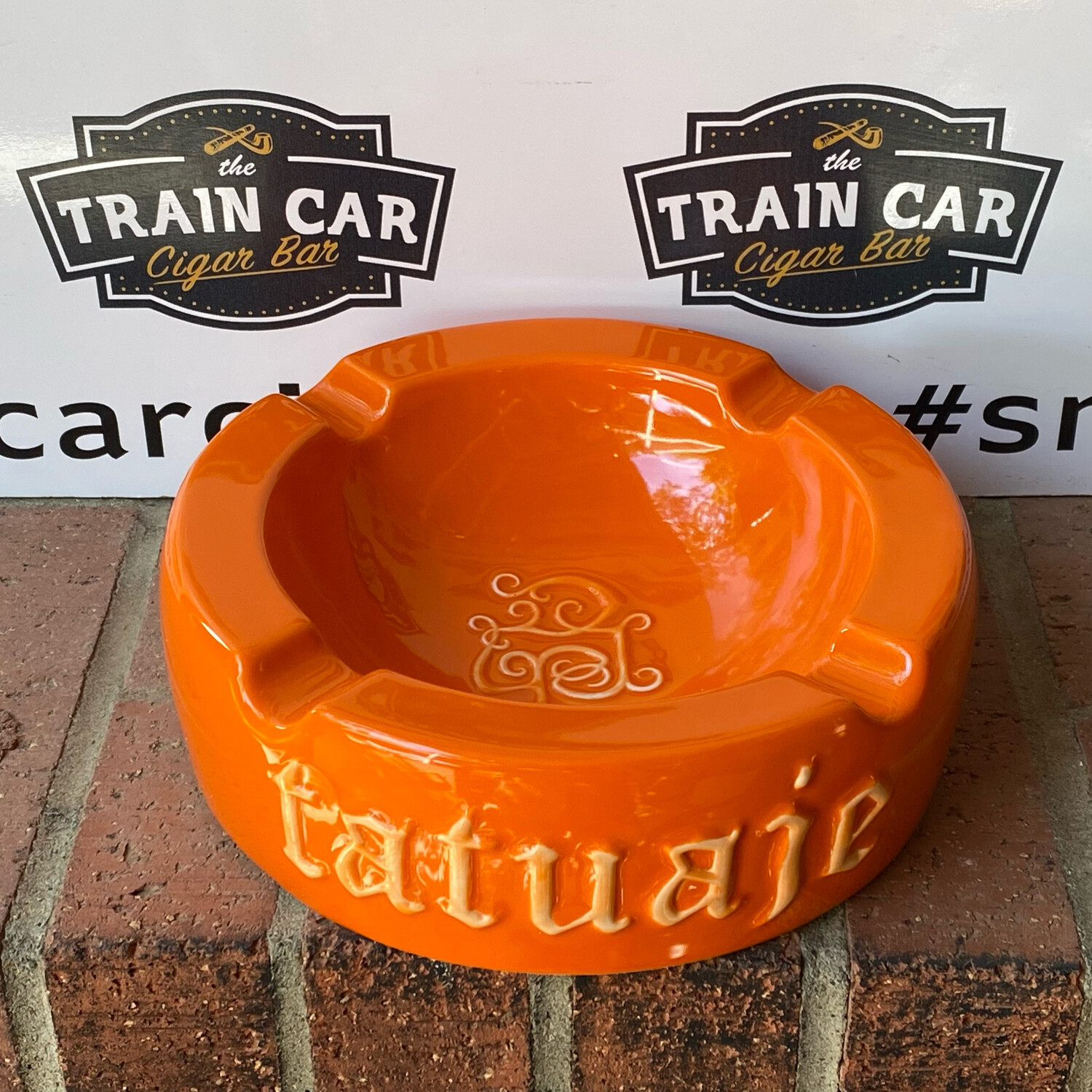 Tatuaje Ceramic Ashtray - ORANGE