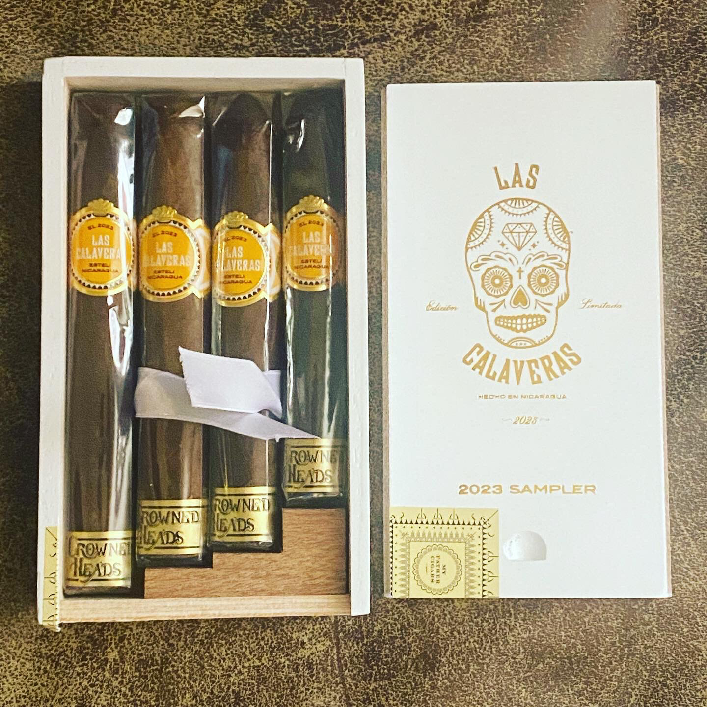 Las Calaveras Edicion Limitada 2023, Sampler, Box of 4 Cigars