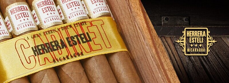 DE Herrera Esteli Habano Robusto Grande, 25&#39;s