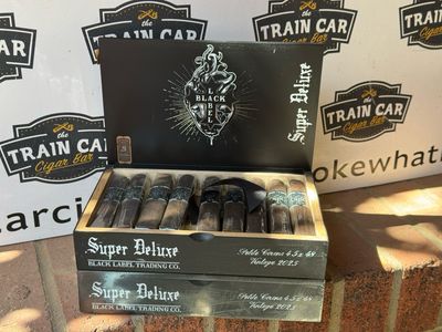 BLTC Black Label Super Deluxe 4-1/2x48 Petite Corona, 20’s