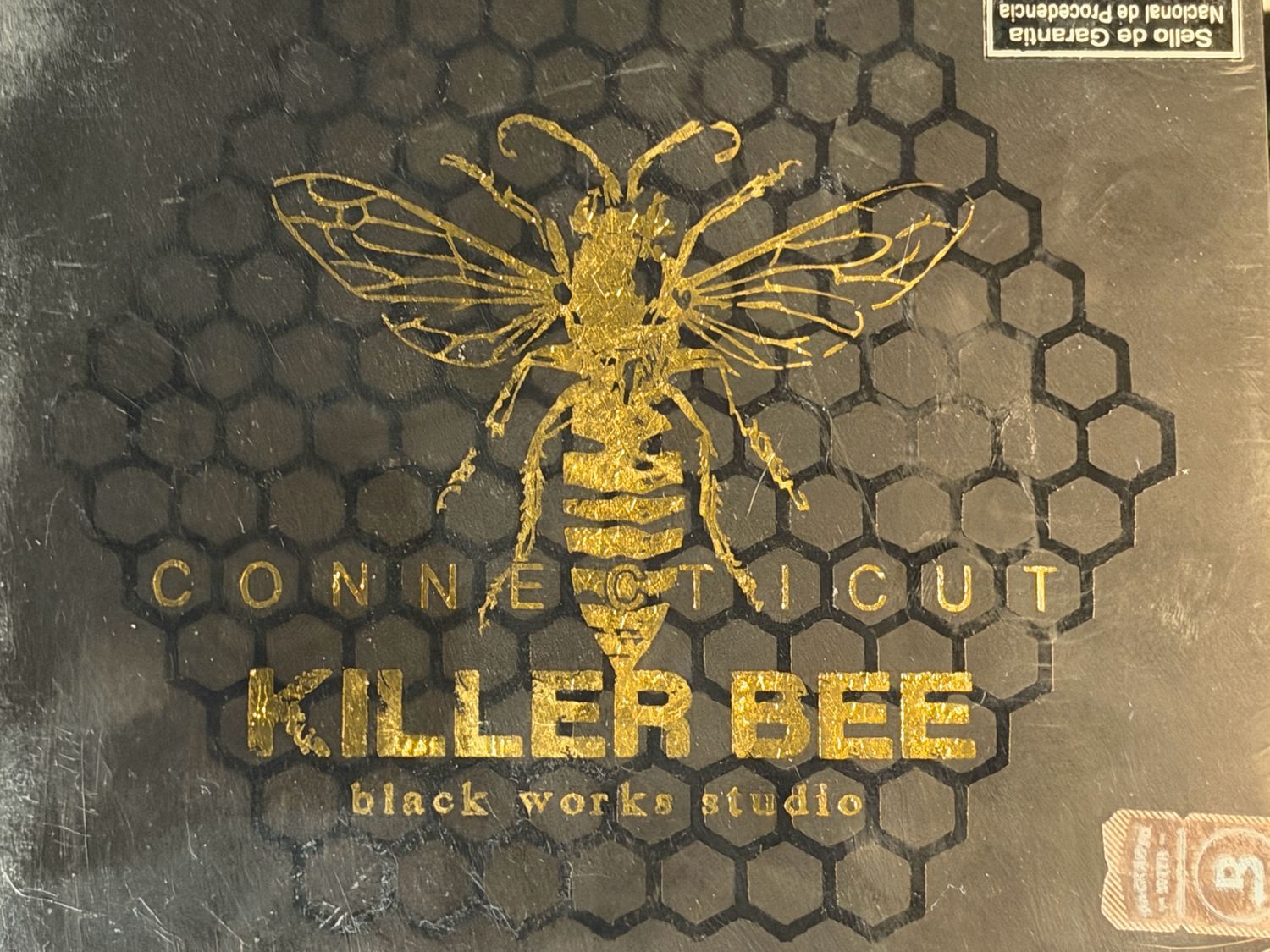 BLK WKS Killer Bee Connecticut Petite Corona 4-1/2x46 (YJ), 24's