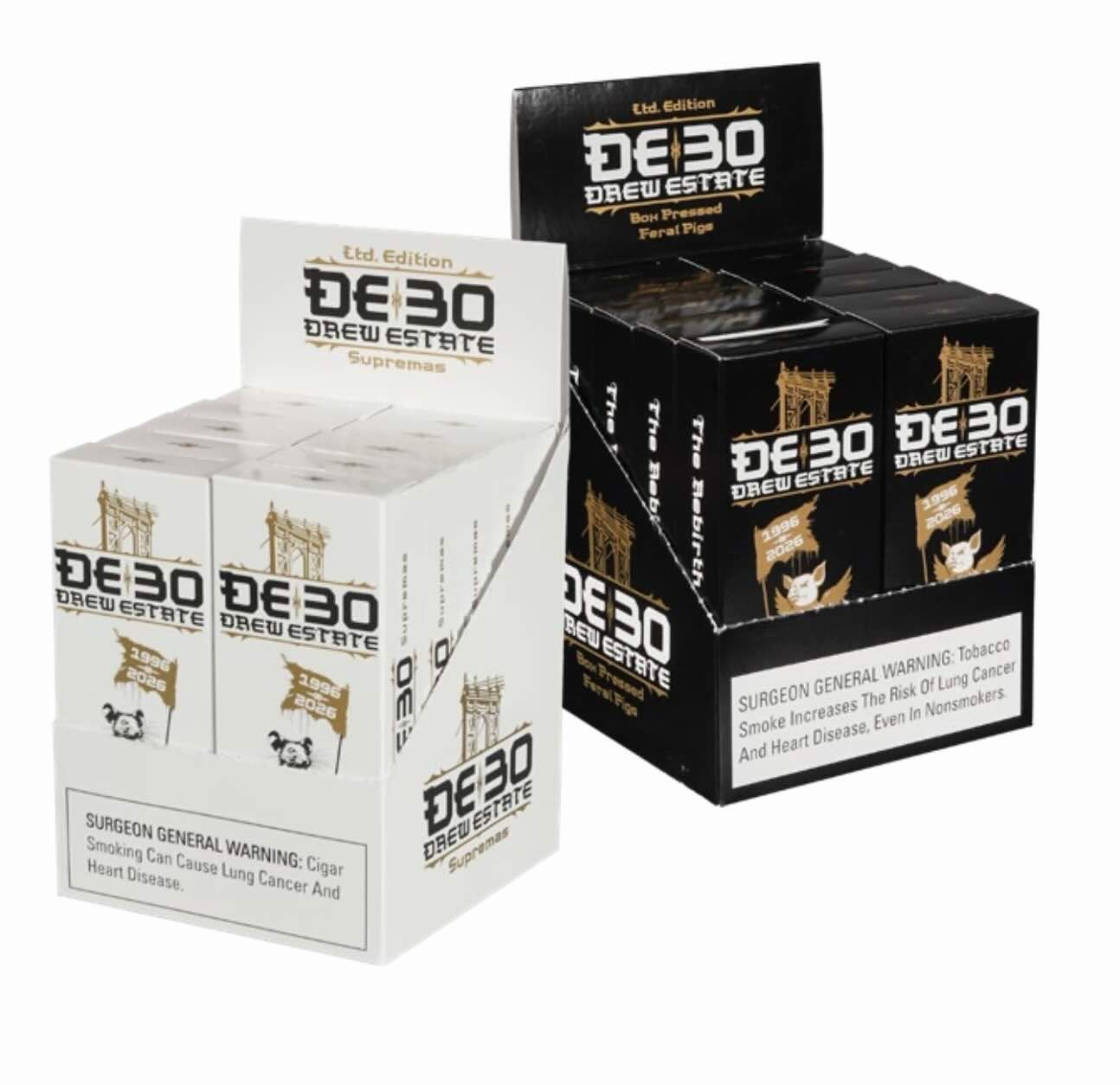 DE30 White Supremas 3pk