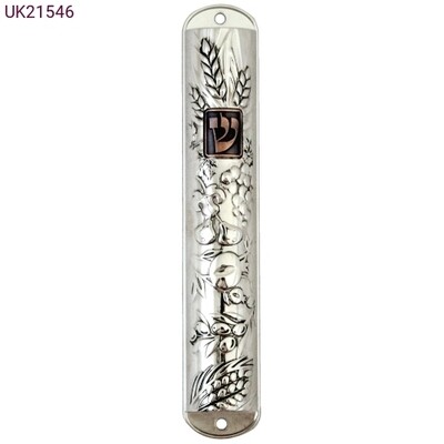 Nickel Mezuzah - 7-Species