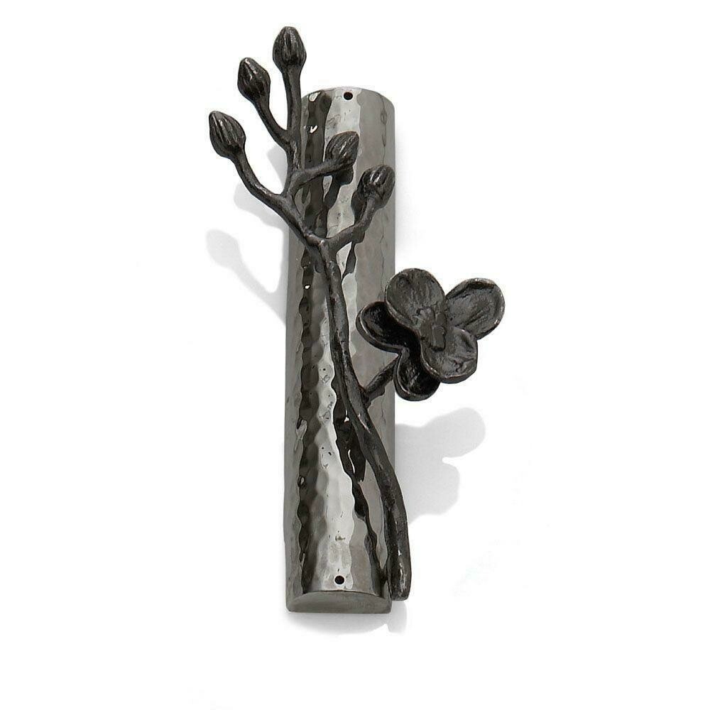 Aram Black Orchid Mezuzah