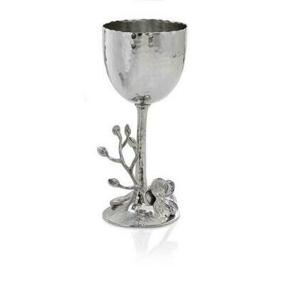 Aram White Orchid Kiddush Cup
