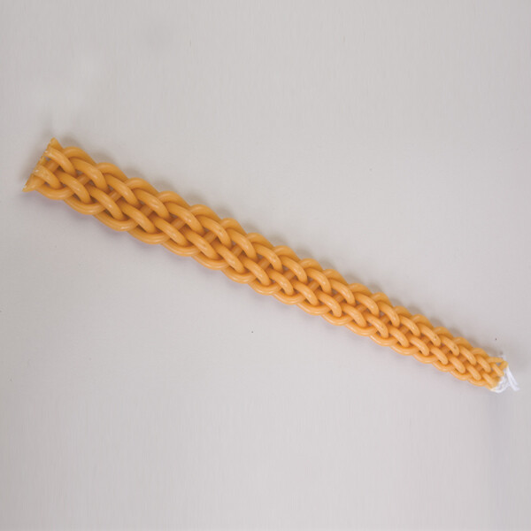 Beeswax Havdalah Candle - Natural Weave