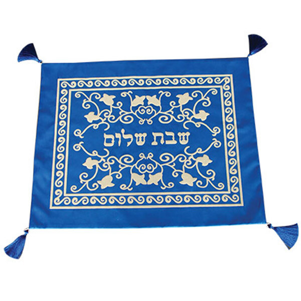 IGD Satin Challah Cover - Blue