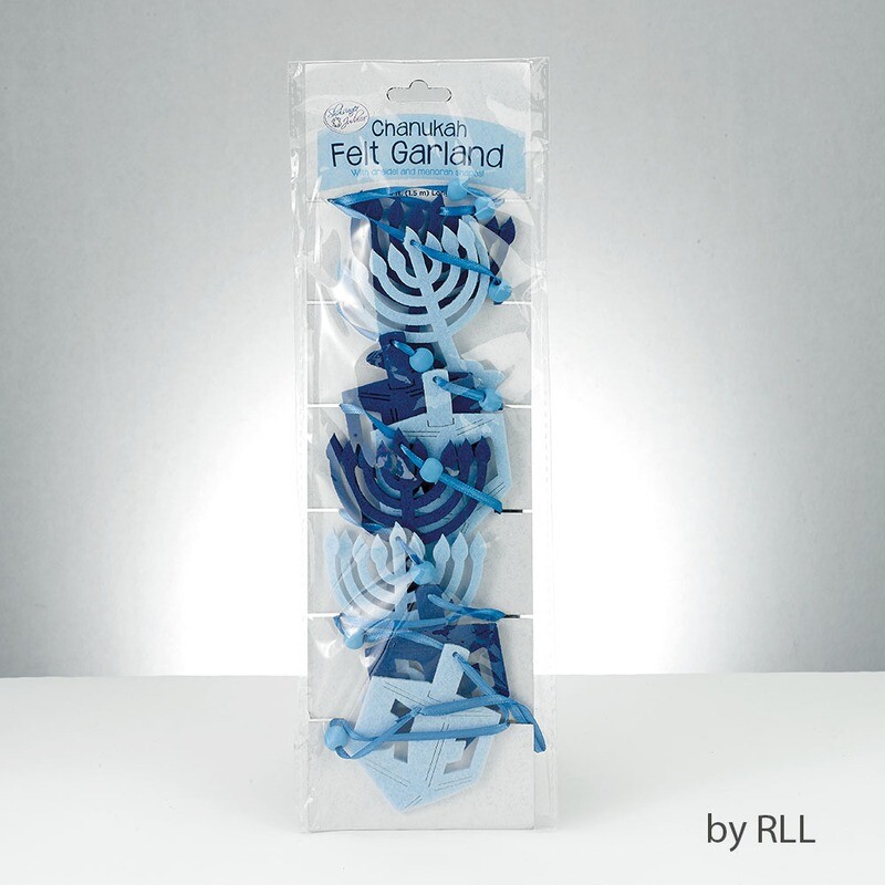Chanukah Felt Garland