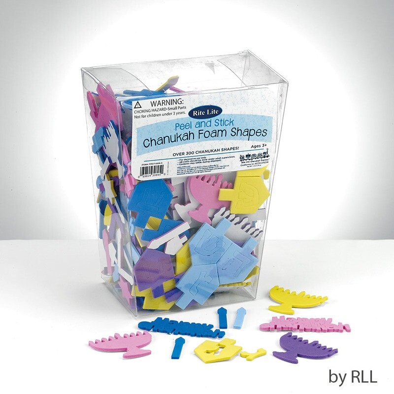 Chanukah Foam Shapes Stickers