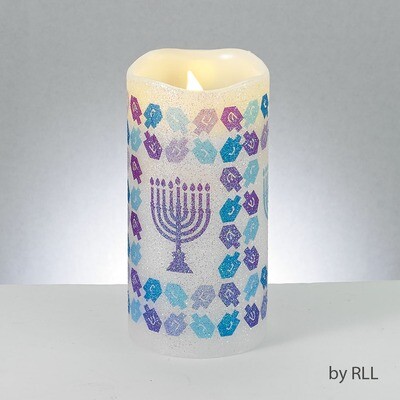 Chanukah LED Flameless Candle