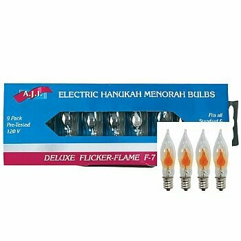 Deluxe Flicker-Flame Bulbs 9ct