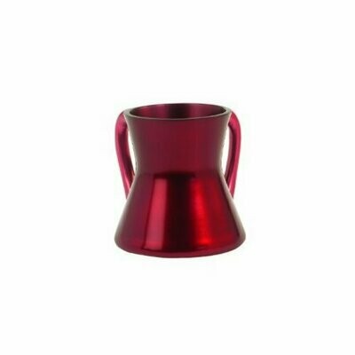 Emanuel Red Anodized Aluminum Wash Cup