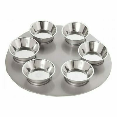 Emanuel Aluminum Seder Plate