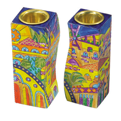 Emanuel Fitted Candlesticks - Jerusalem Oriental (SC12)