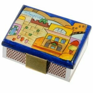 Emanuel Matchbox Holder  - Jerusalem
