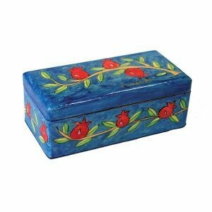 Emanuel Travel Candlestick in Box - Pomegranate