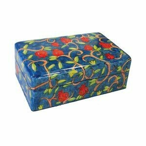 Emanuel Jewelry Box - Large Pomegranate