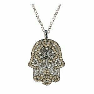 Emanuel Hamsah Necklace - Large White