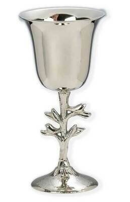 Nickel Tree/Bird Kiddush Cup