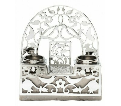 SLV Doves Stone Candleholder