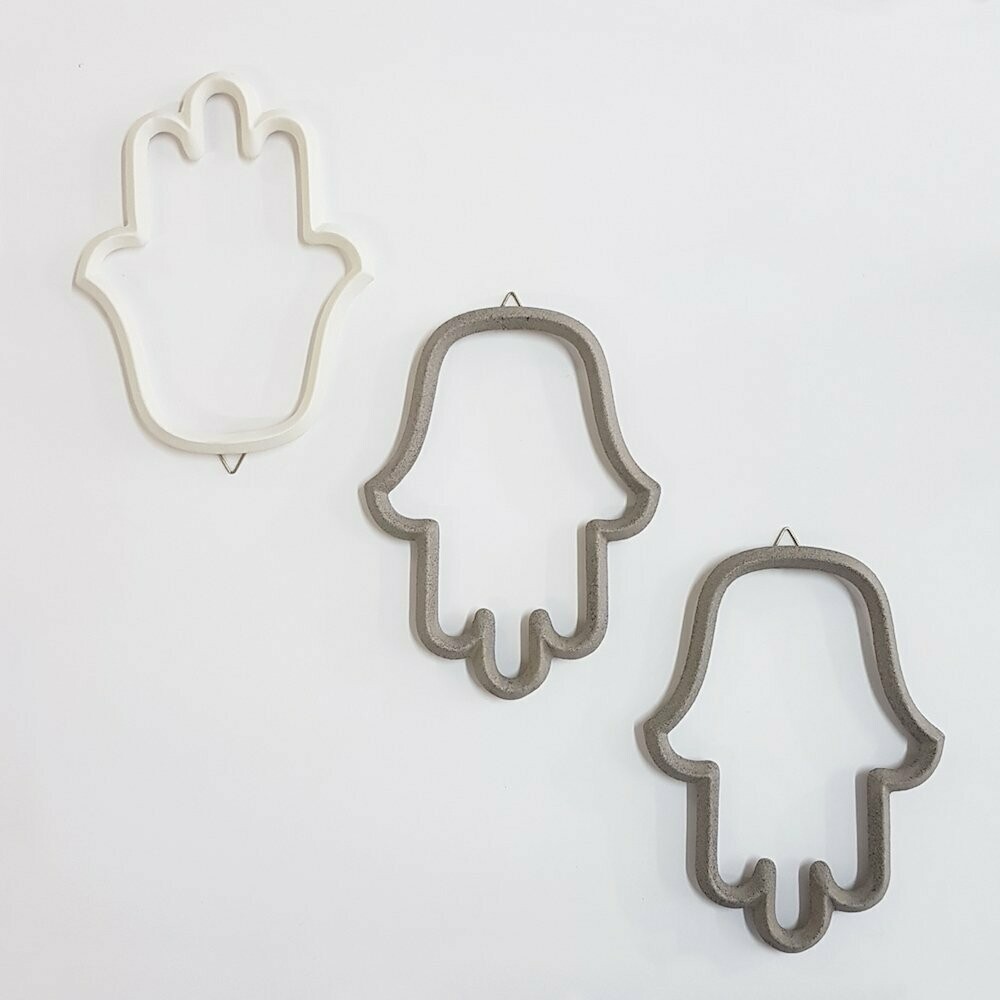 Yahalomis Hamsa - White