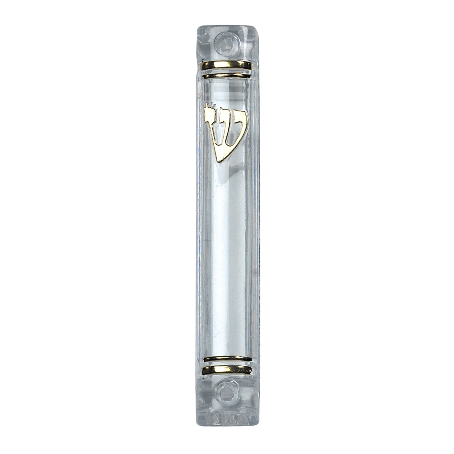 Sm Clear Lucite Mezuzah
