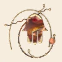 Rosenthal Hamsa Wall Art - Circle