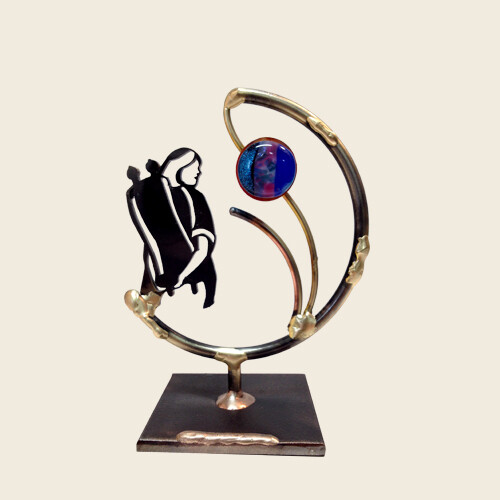 Rosenthal Laser Bat Mitzvah Sculpture