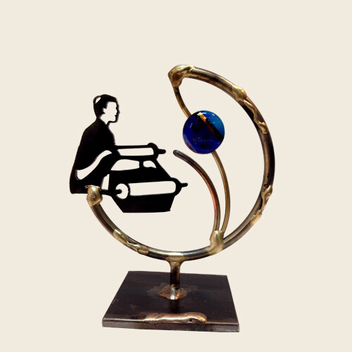 Rosenthal Laser Bar Mitzvah Sculpture