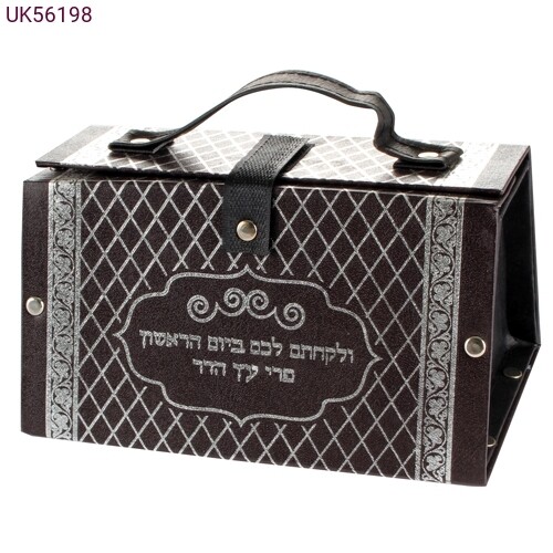 Faux Leather Etrog Box