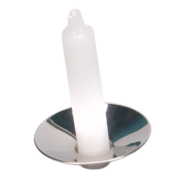 Nickel Plated Candle Drip Cups