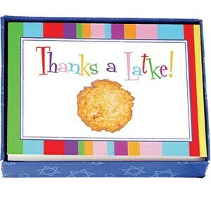 Hanukkah TY Cards Strip