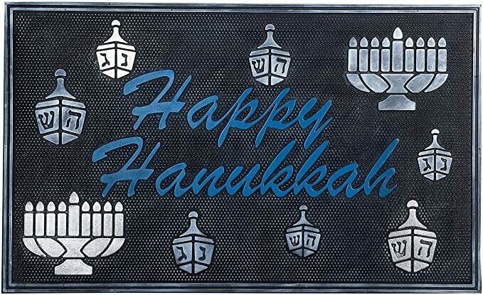 Hanukkah Door Mat