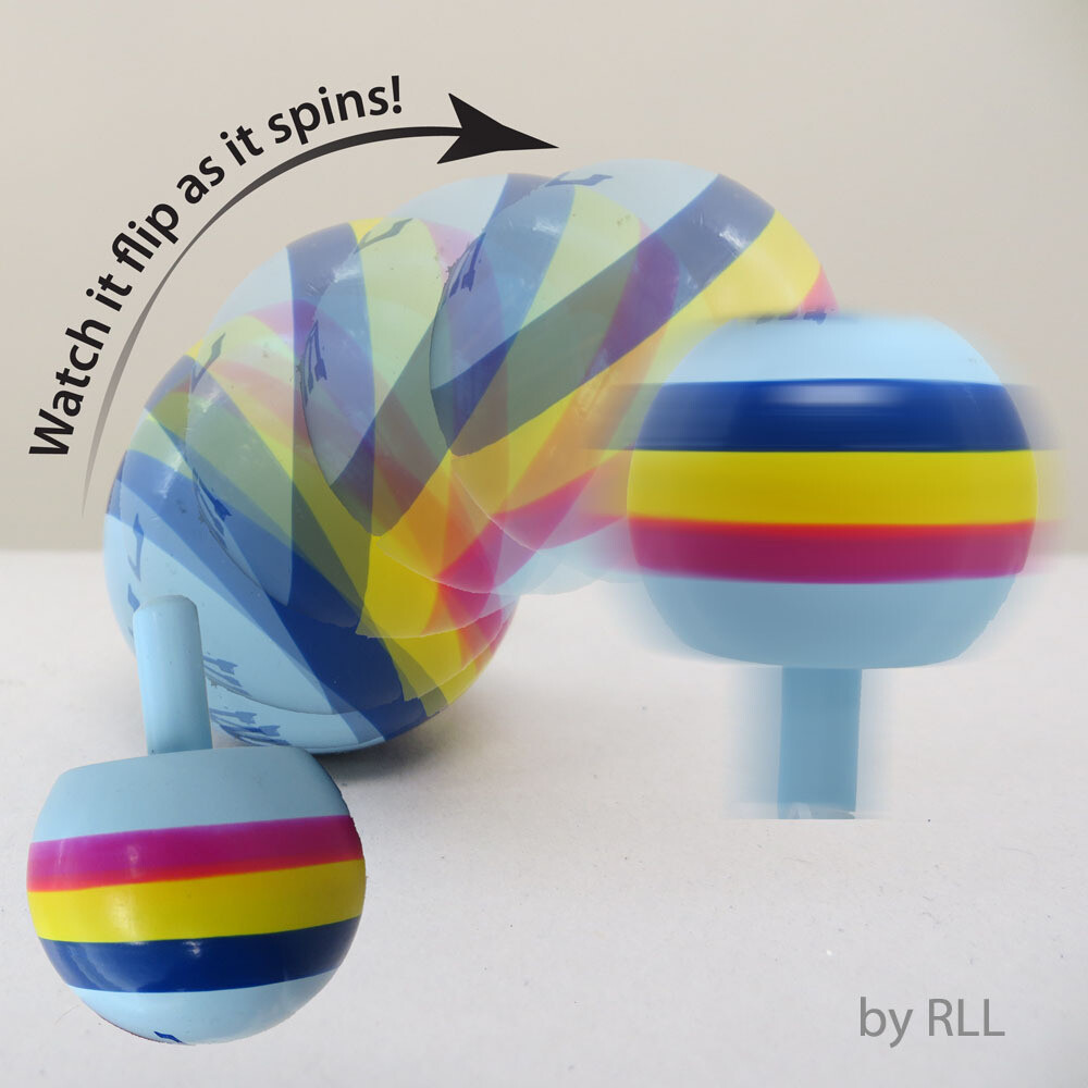 Wood Flip Dreidels 2pac