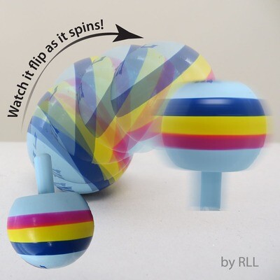 Wood Flip Dreidels 2pac